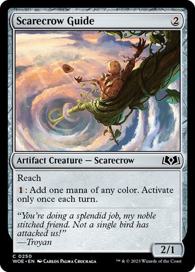 Scarecrow Guide (Wilds of Eldraine) Near Mint Foil