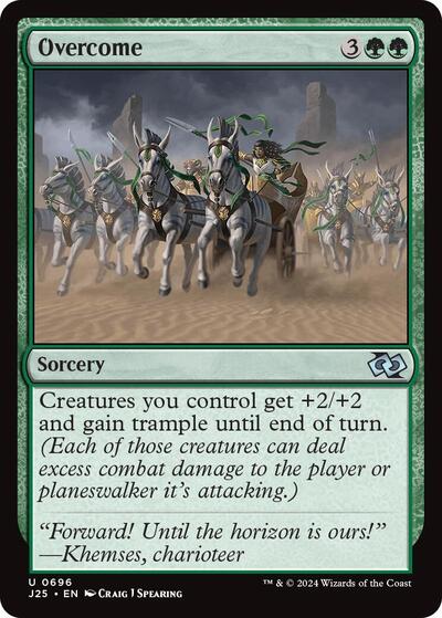 Overcome (Foundations Jumpstart) Near Mint