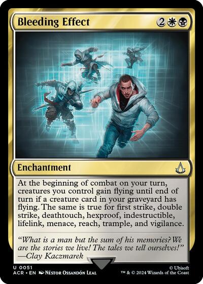 Bleeding Effect (Universes Beyond: Assassin's Creed) Near Mint Foil