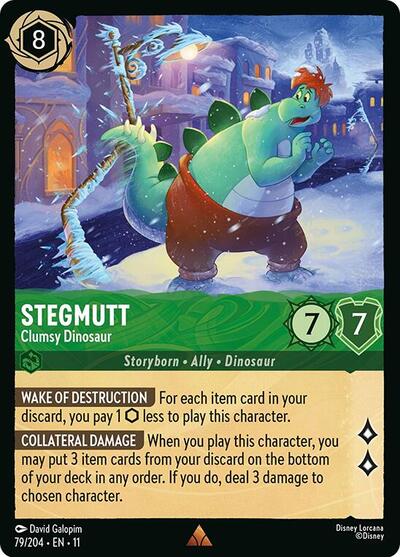 Stegmutt - Clumsy Dinosaur (Winterspell) Near Mint