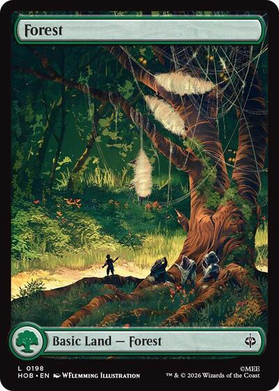 Forest (0198) (The Hobbit) Near Mint Foil