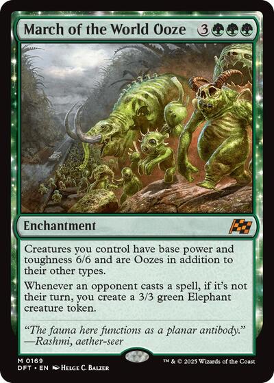 March of the World Ooze (Aetherdrift) Near Mint