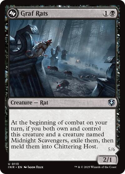 Graf Rats (Innistrad Remastered) Near Mint Foil