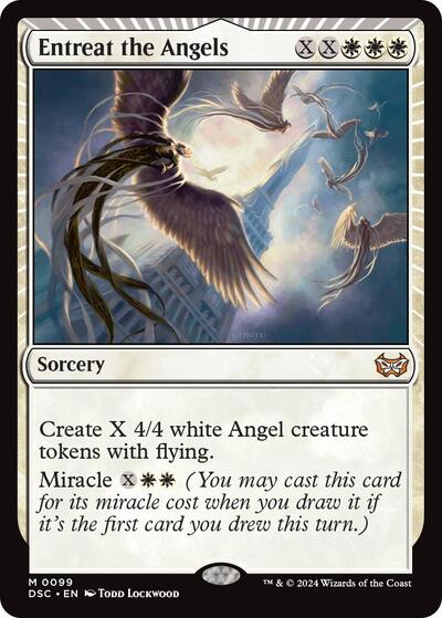 Entreat the Angels (Commander: Duskmourn: House of Horror) Near Mint