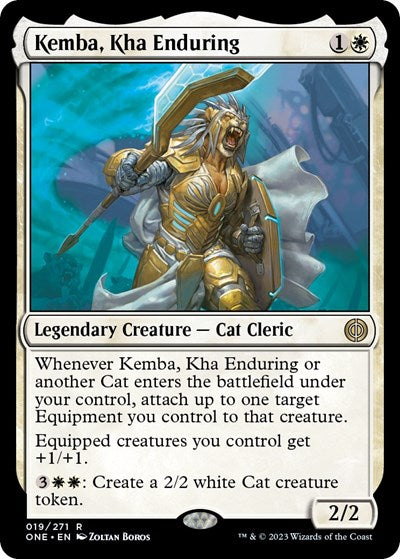 Kemba, Kha Enduring (Phyrexia: All Will Be One) Light Play Foil