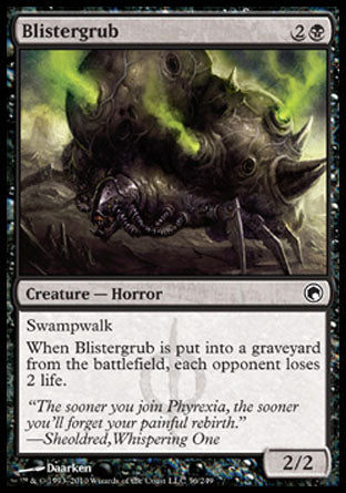 Blistergrub (Scars of Mirrodin) Near Mint