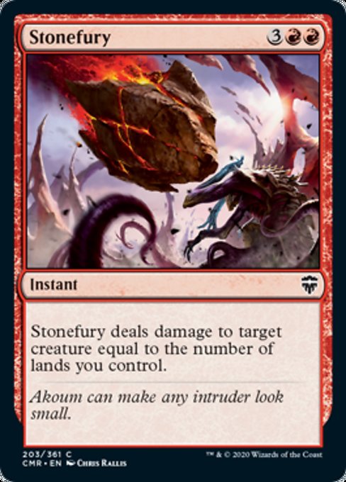 Stonefury (Commander Legends) Near Mint Foil
