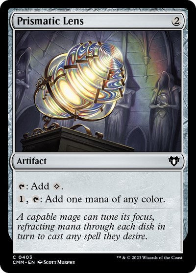 Prismatic Lens (Commander Masters) Near Mint Foil
