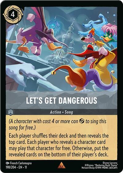 Let's Get Dangerous (Winterspell) Near Mint