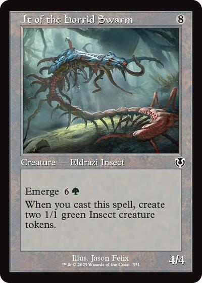It of the Horrid Swarm (Retro Frame) (Innistrad Remastered) Near Mint