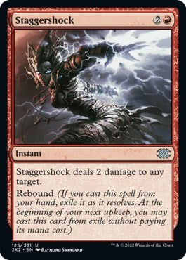 Staggershock (Double Masters 2022) Near Mint Foil