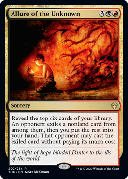 Allure of the Unknown (Theros Beyond Death) Near Mint