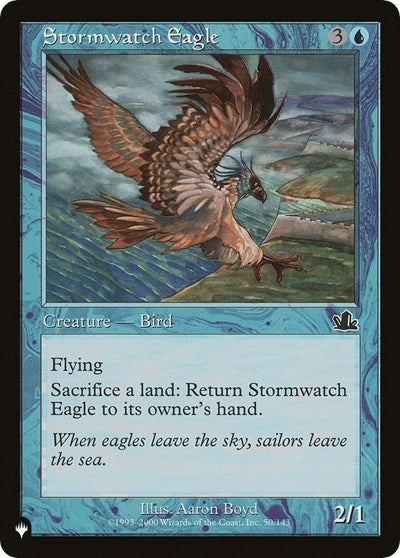Stormwatch Eagle (The List) Near Mint