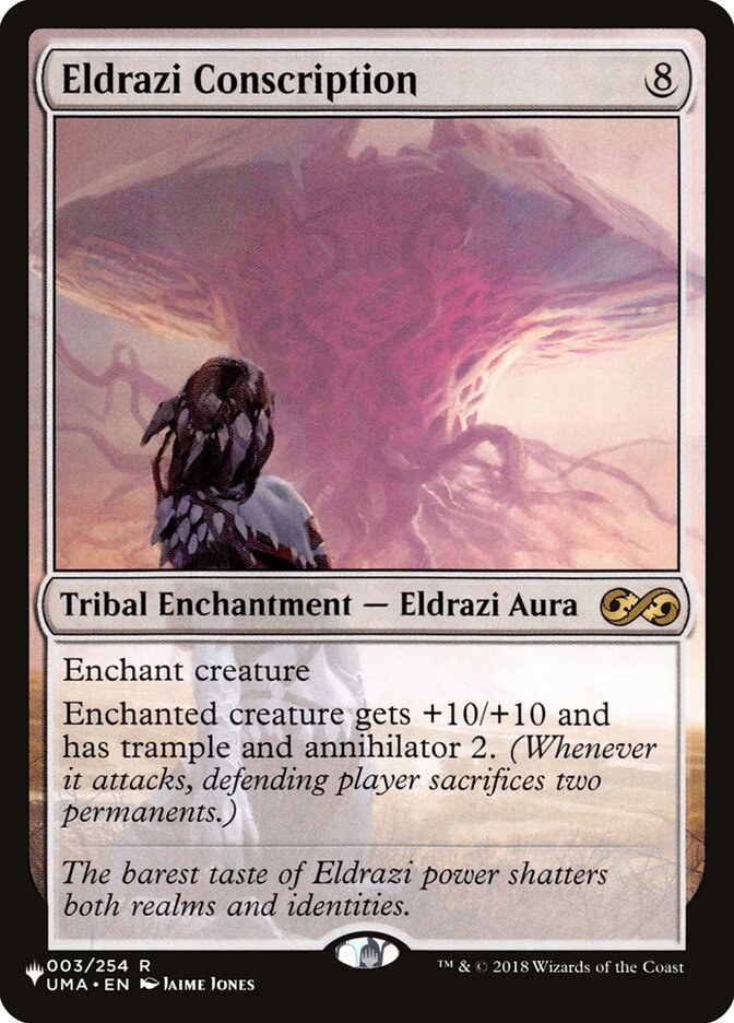 Eldrazi Conscription (The List) Near Mint