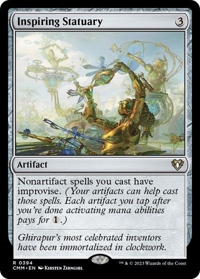 Inspiring Statuary (Commander Masters) Near Mint