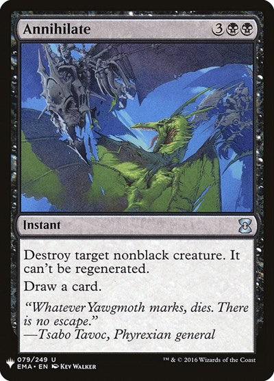 Annihilate (Mystery Booster) Near Mint