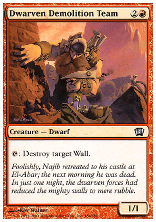 Dwarven Demolition Team (8th Edition) Near Mint