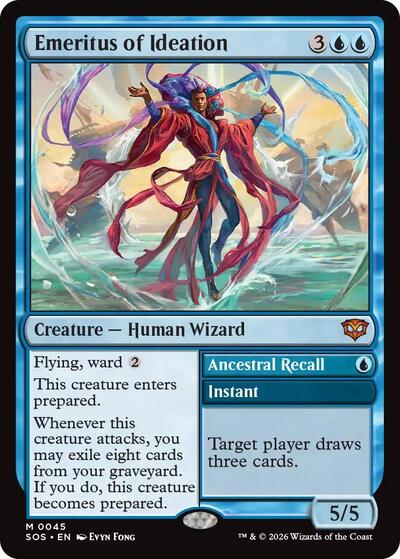 Emeritus of Ideation (Secrets of Strixhaven) Near Mint