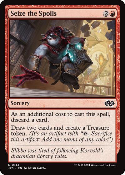 Seize the Spoils (Foundations Jumpstart) Near Mint