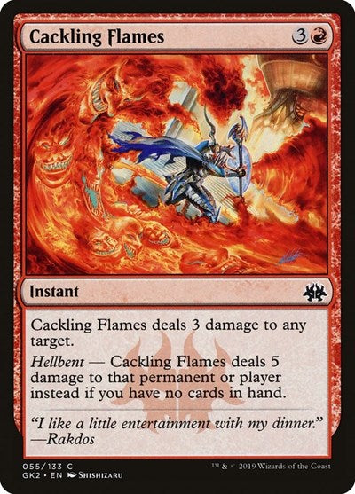 Cackling Flames (Ravnica Allegiance: Guild Kits) Near Mint