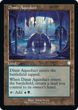 Dimir Aqueduct (Commander: The Brothers' War) Light Play