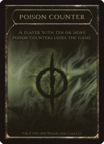 Poison Counter Token (Scars of Mirrodin) Near Mint