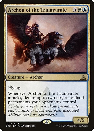 Archon of the Triumvirate (Ravnica Allegiance: Guild Kits) Light Play