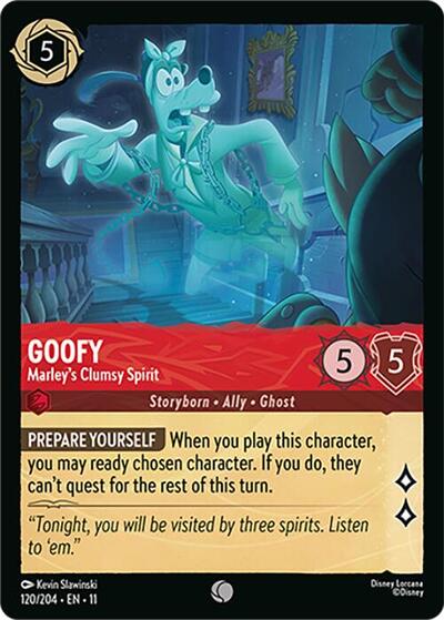 Goofy - Marley's Clumsy Spirit (Winterspell) Near Mint
