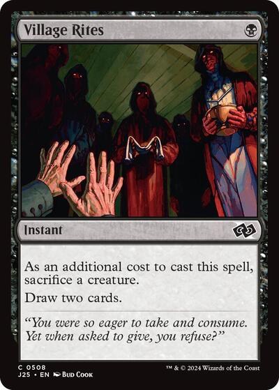 Village Rites (Foundations Jumpstart) Near Mint