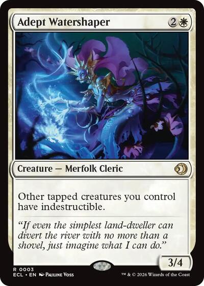 Adept Watershaper (Lorwyn Eclipsed) Near Mint