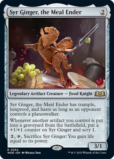 Syr Ginger, the Meal Ender (Wilds of Eldraine) Near Mint
