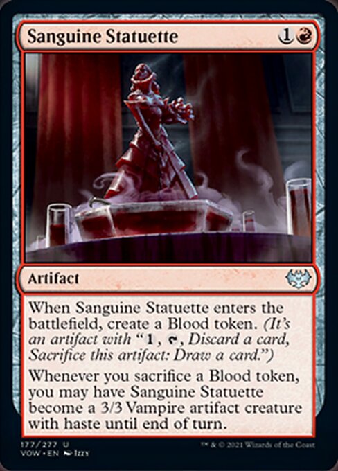Sanguine Statuette (Innistrad: Crimson Vow) Near Mint