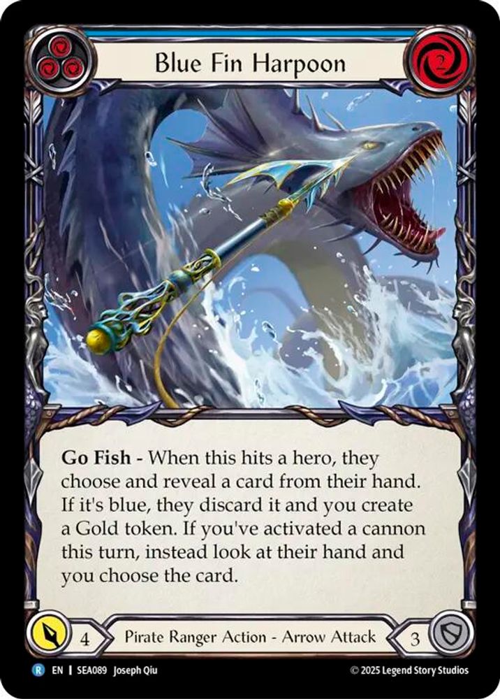 Blue Fin Harpoon