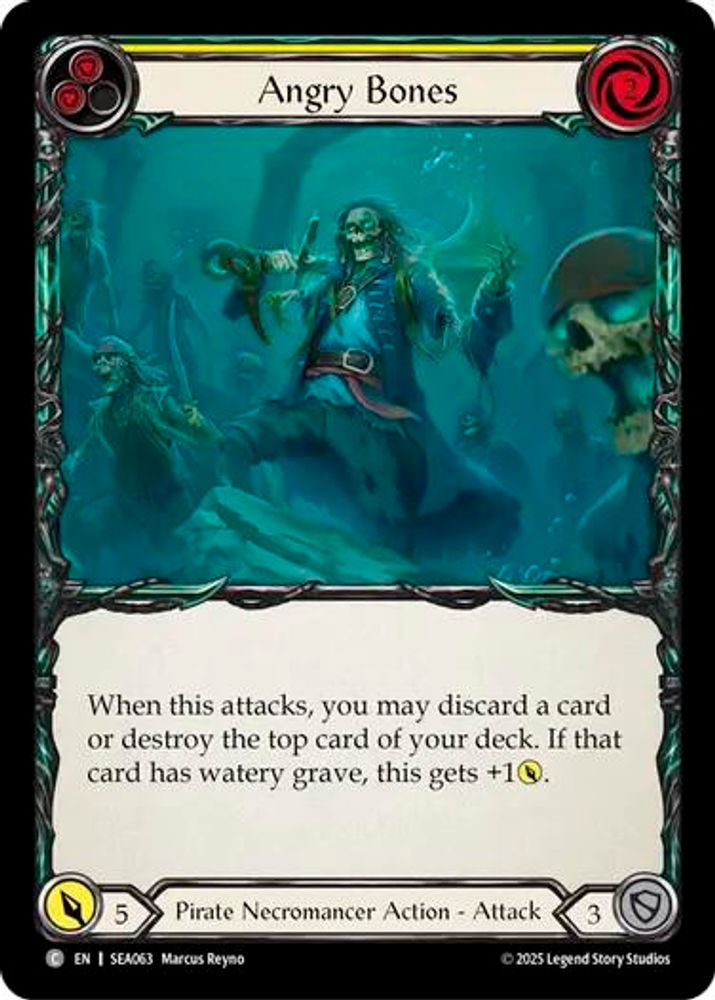 Angry Bones (Yellow)