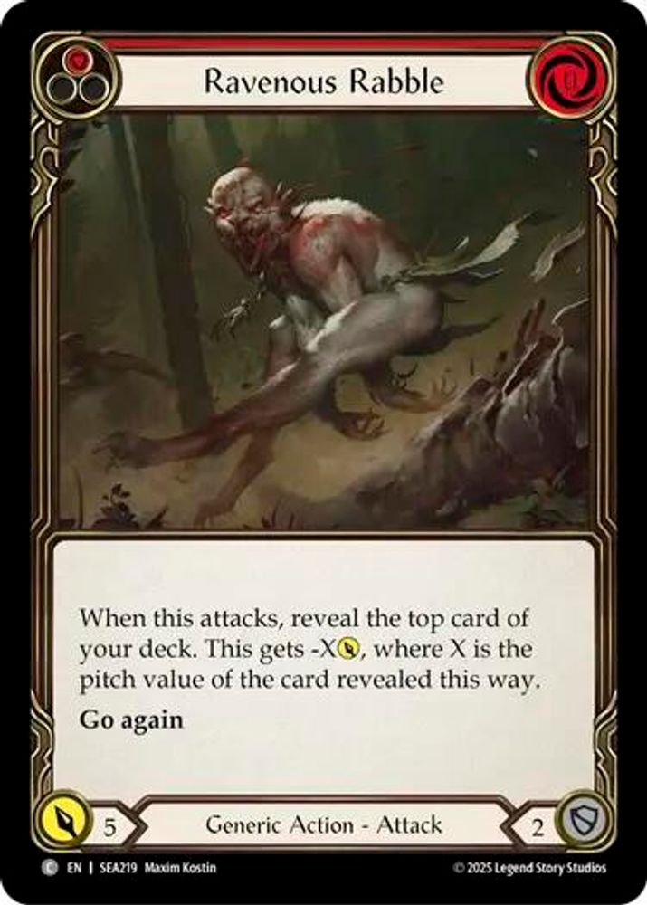 Ravenous Rabble (Red)