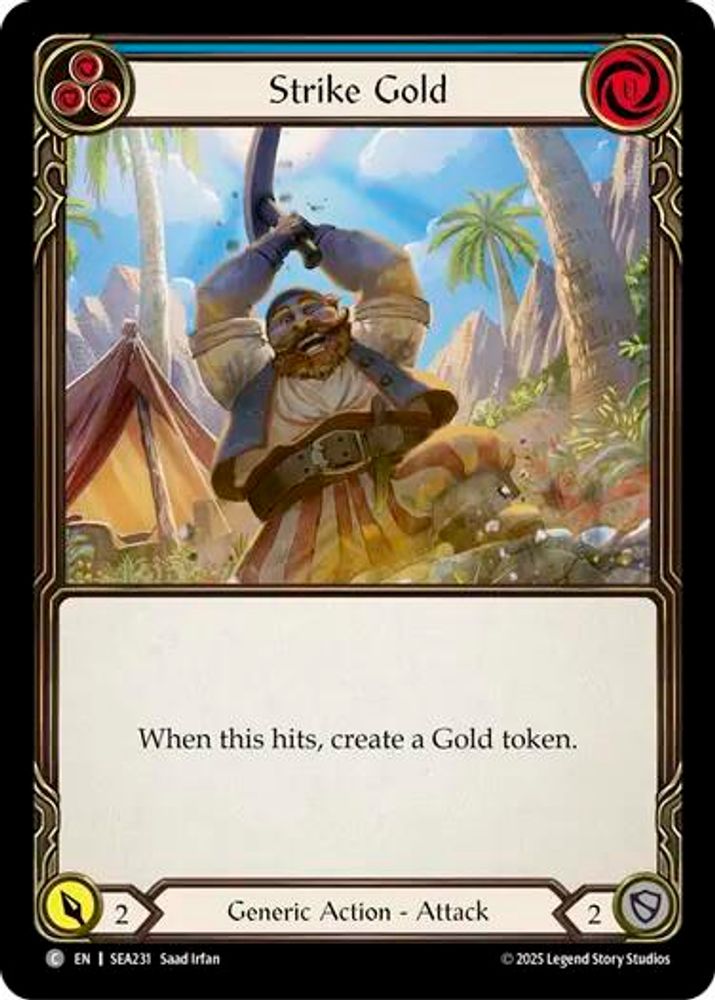 Strike Gold (Blue)