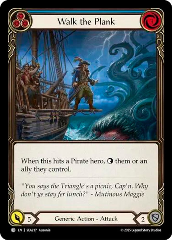 Walk the Plank (Blue)