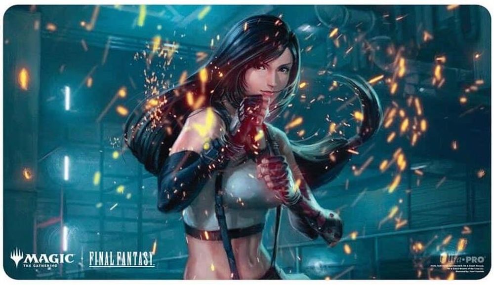 FINAL FANTASY Playmat for Magic: The Gathering - Tifa, Martial Artist