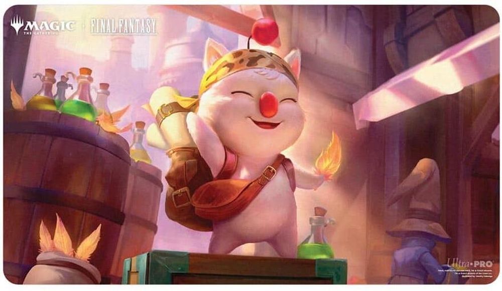 FINAL FANTASY Playmat for Magic: The Gathering - Stiltzkin, Moogle Merchant
