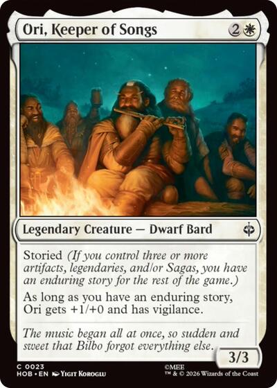Ori, Keeper of Songs (The Hobbit) Near Mint Foil