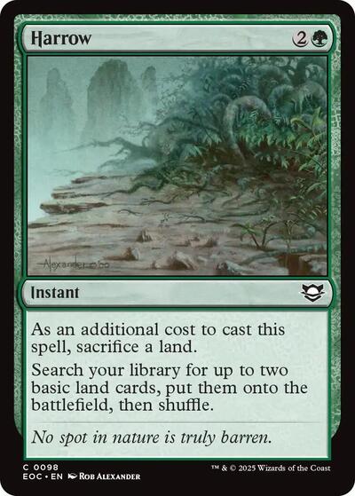 Harrow (Commander: Edge of Eternities) Near Mint