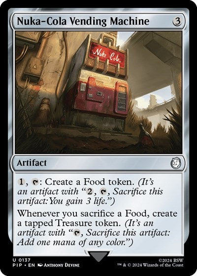 Nuka-Cola Vending Machine (Universes Beyond: Fallout) Light Play