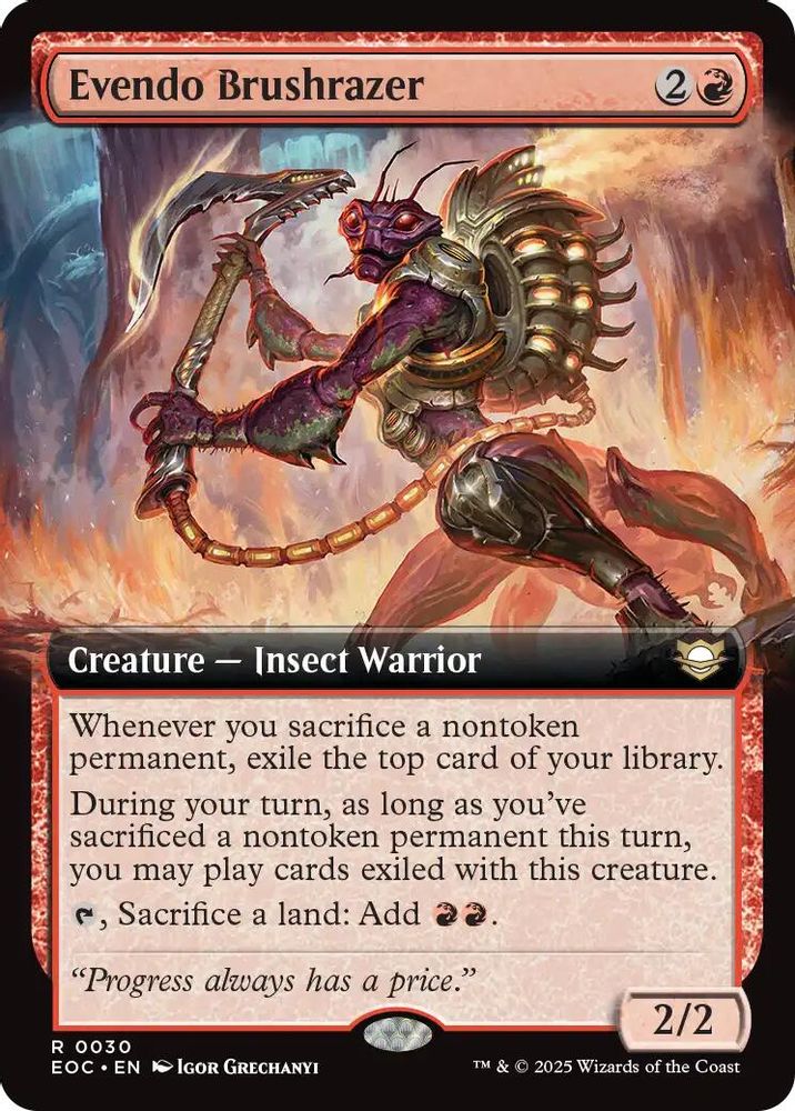 Evendo Brushrazer (Extended Art)