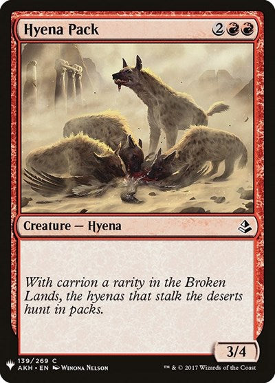 Hyena Pack (Mystery Booster) Near Mint