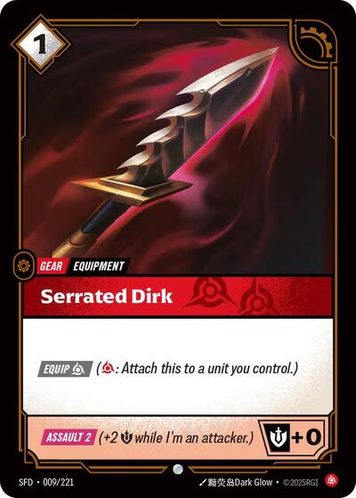 Serrated Dirk (Spiritforged) Near Mint