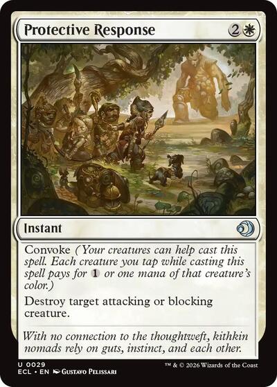 Protective Response (Lorwyn Eclipsed) Near Mint