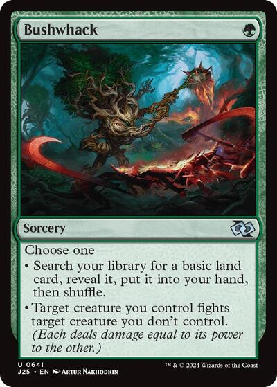 Bushwhack (Foundations Jumpstart) Near Mint