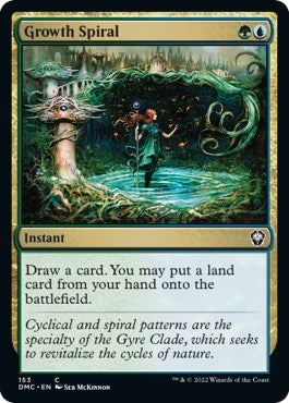 Growth Spiral (Commander: Dominaria United) Near Mint