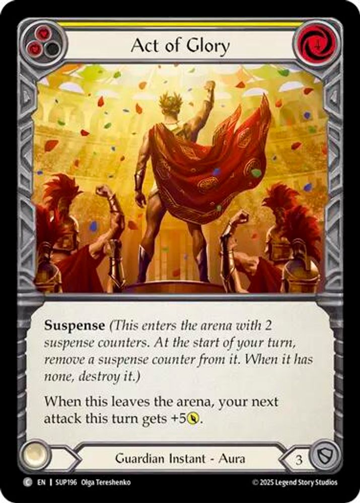 Act of Glory (Yellow)