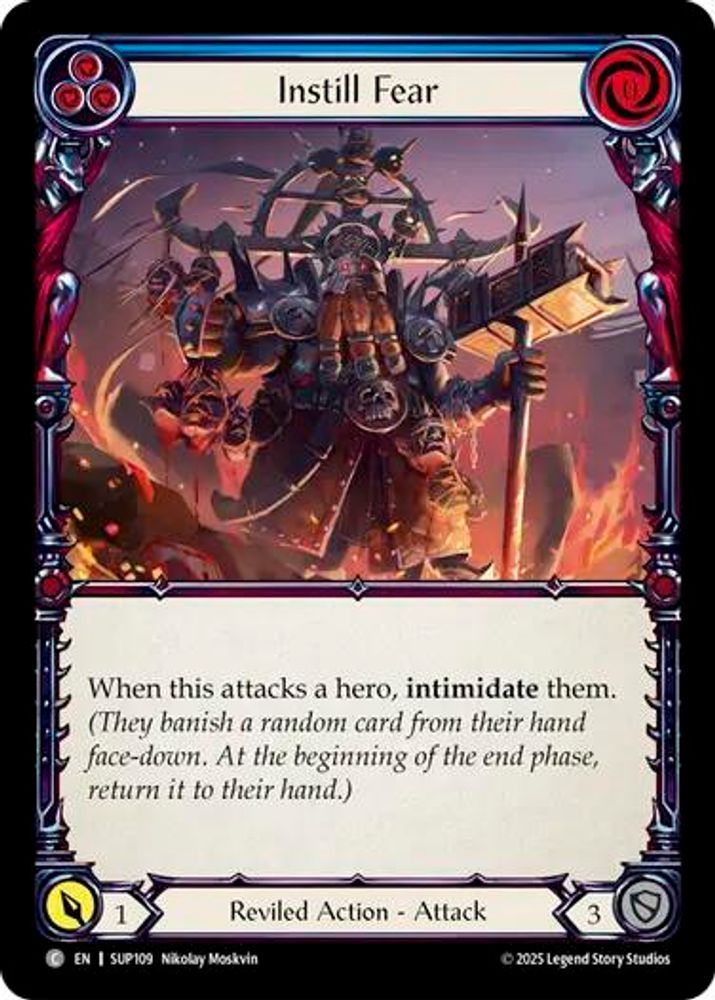 Instill Fear (Blue)